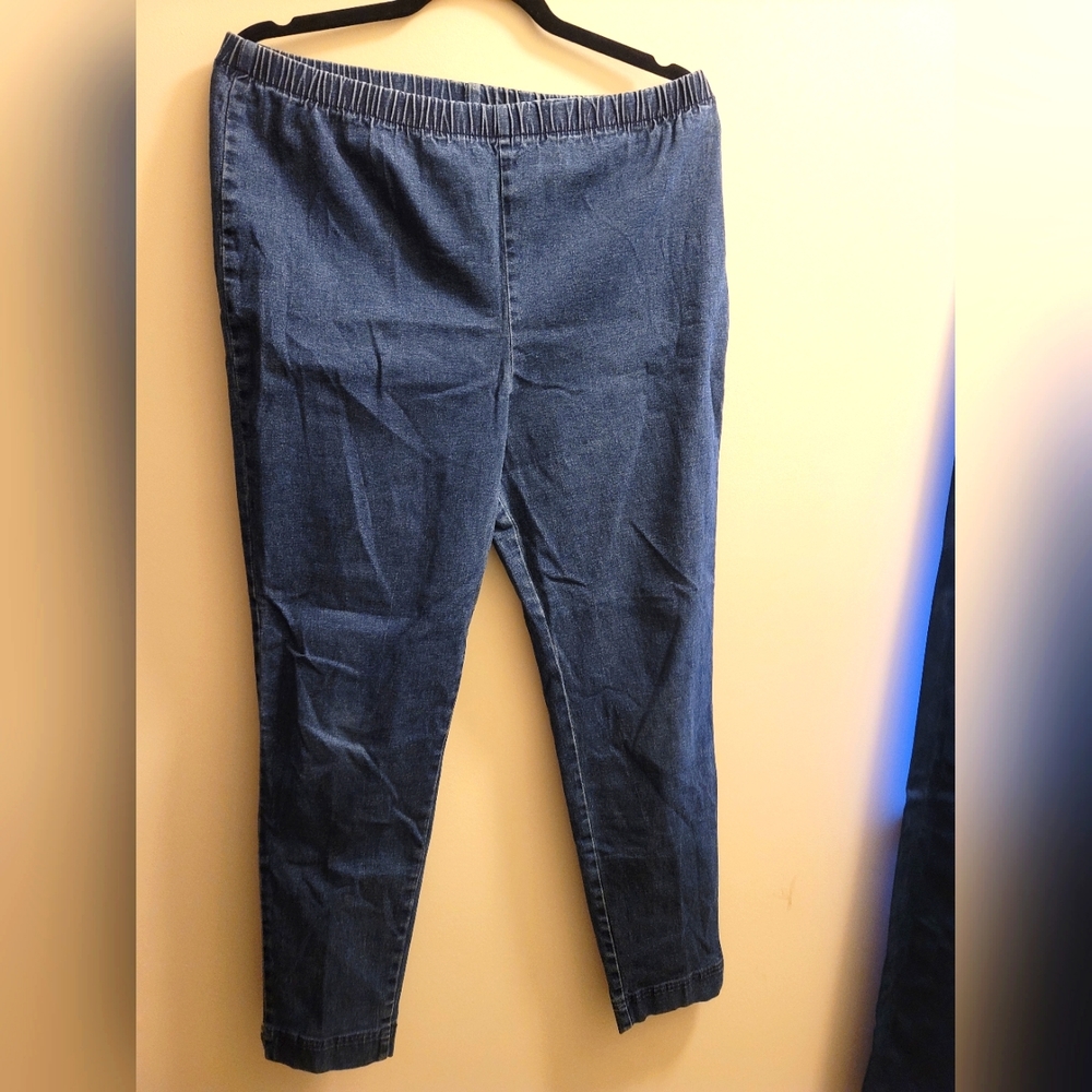 Elastic Waist Jeggings